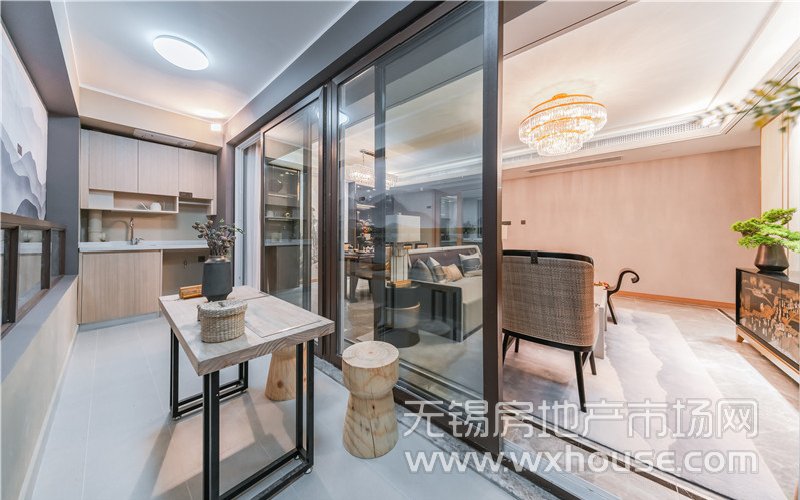 155㎡户型样板间阳台
