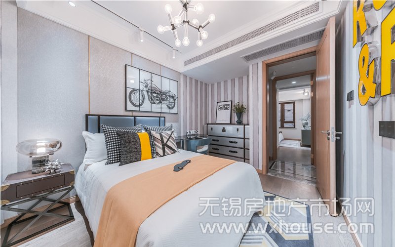155㎡户型样板间儿童房