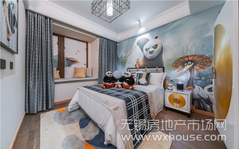 135㎡户型样板间儿童房