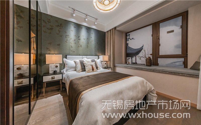 155㎡户型样板间次卧