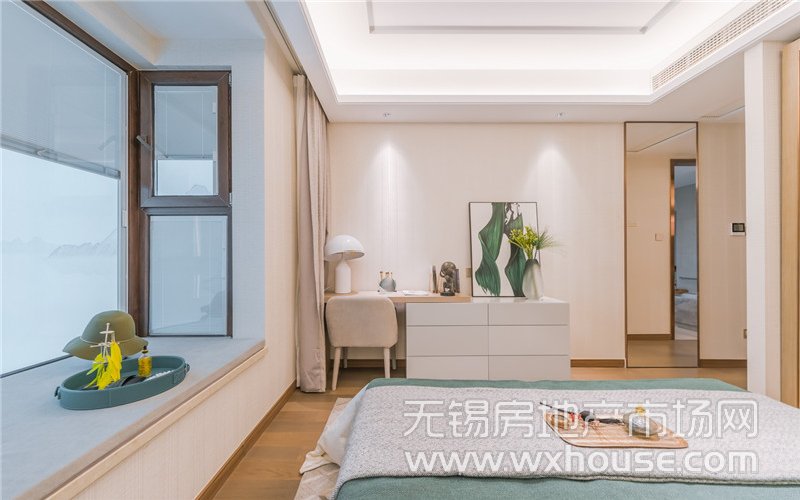 137㎡户型样板间卧室