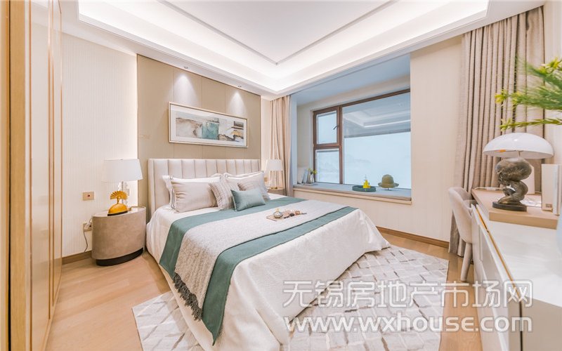 137㎡户型样板间卧室