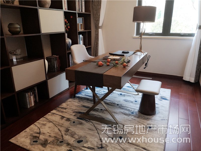 145㎡户型样板间书房