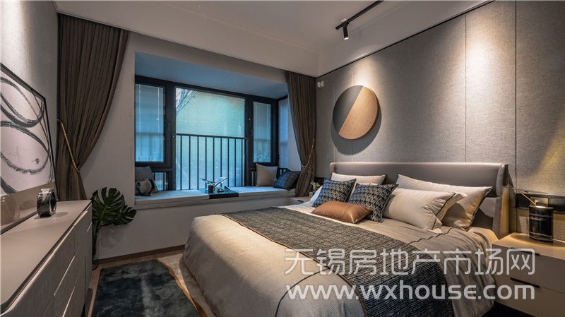 131㎡户型样板间主卧