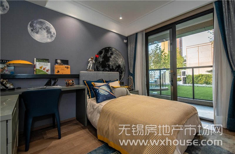 131㎡户型样板间儿童房