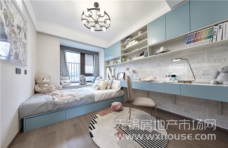 138㎡户型样板间儿童房
