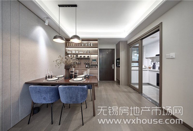 109㎡户型样板间餐厅