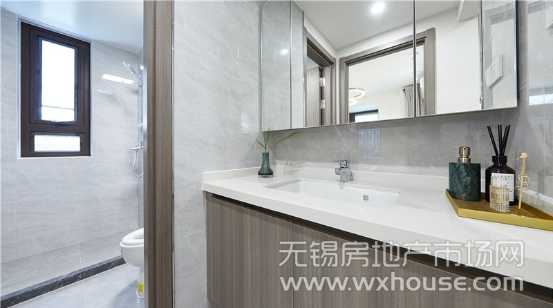 100㎡户型样板间卫生间