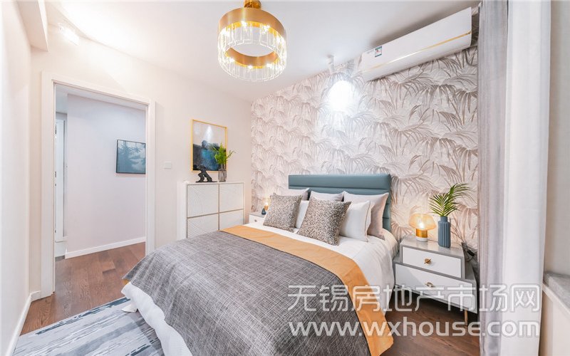 98㎡户型样板间卧室