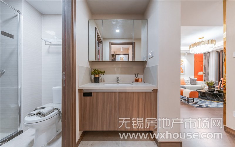 131㎡户型样板间卫生间