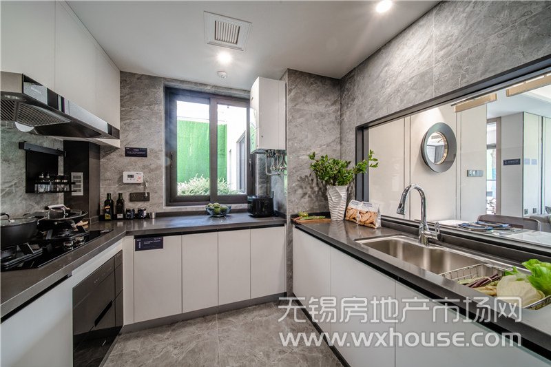 110㎡户型样板间厨房