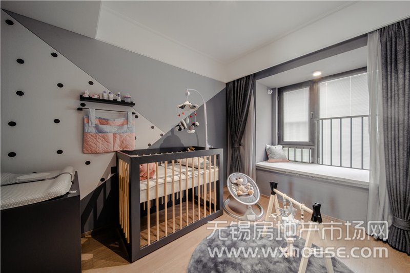 97㎡户型样板间儿童房