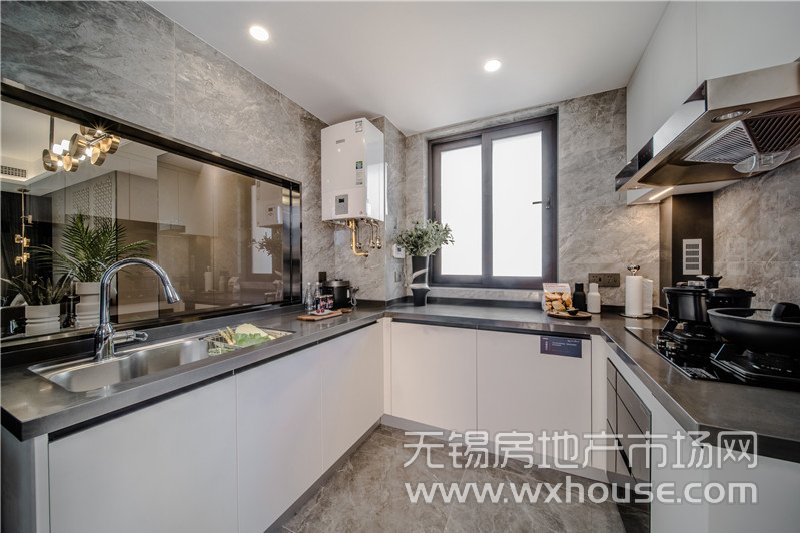 97㎡户型样板间厨房