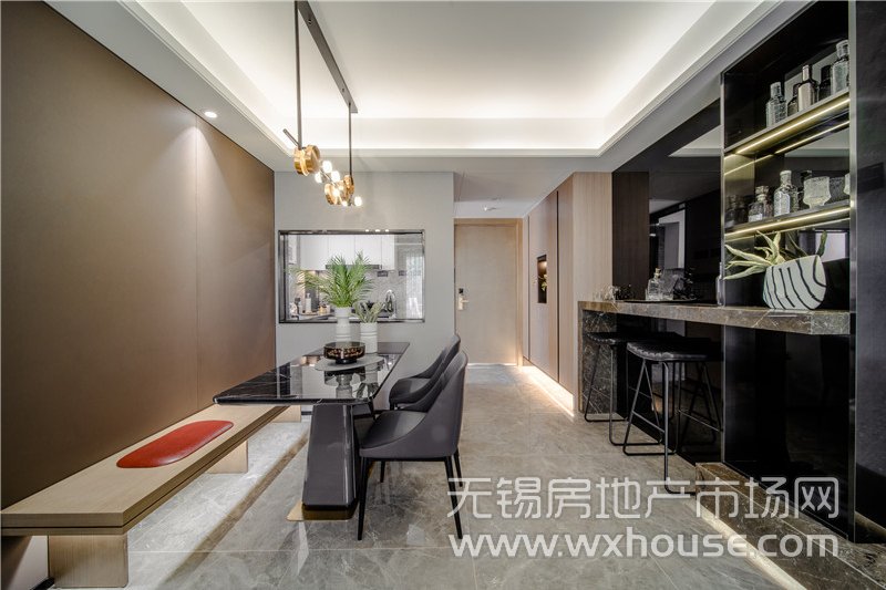 97㎡户型样板间餐厅