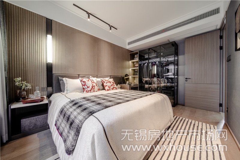 97㎡户型样板间卧室