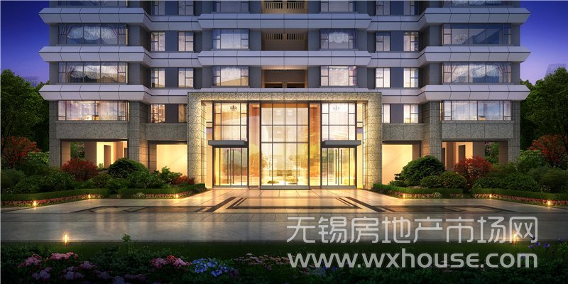 大堂入口效果图