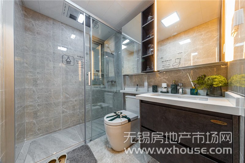 名邸115㎡户型样板间卫生间