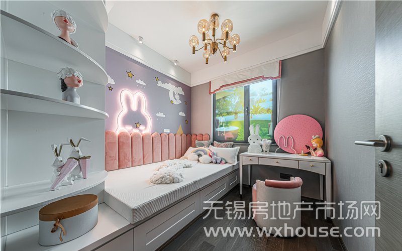 89㎡户型样板间儿童房
