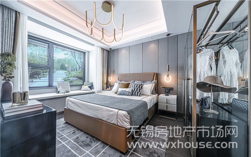 89㎡户型样板间主卧