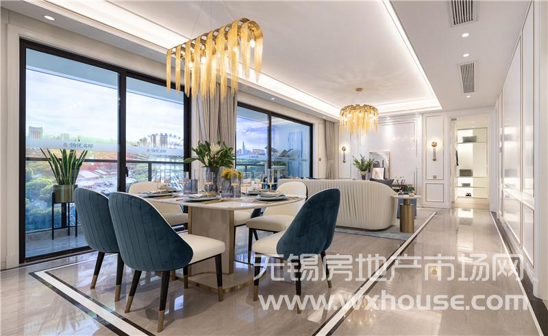 115㎡户型样板间餐厅