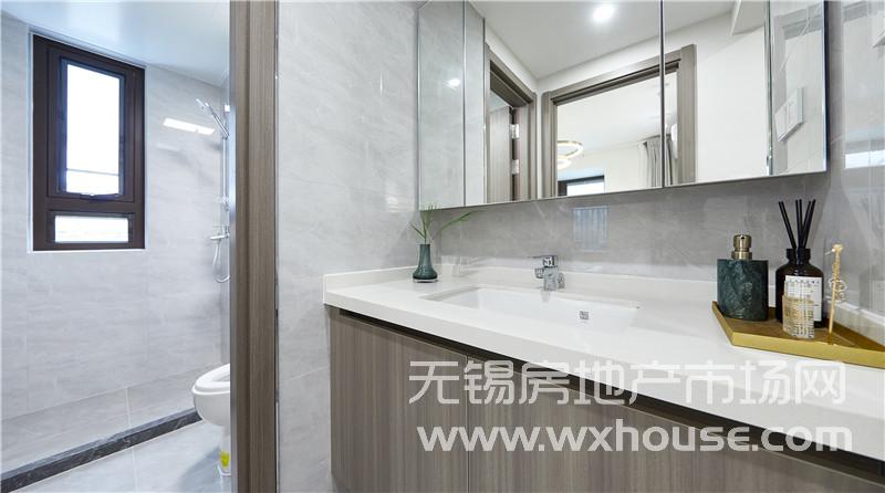 100㎡户型样板间卫生间