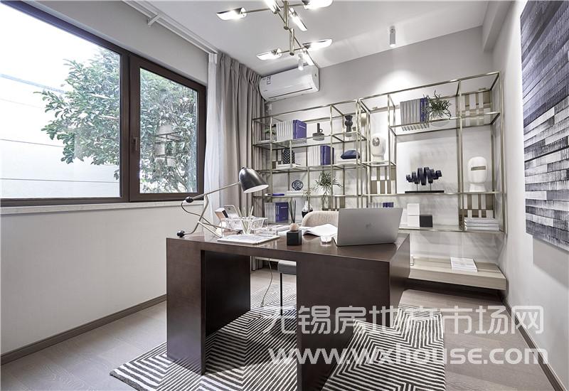 109㎡户型样板间书房