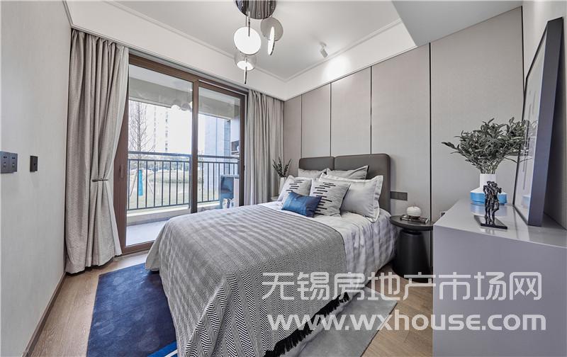 138㎡户型样板间卧室