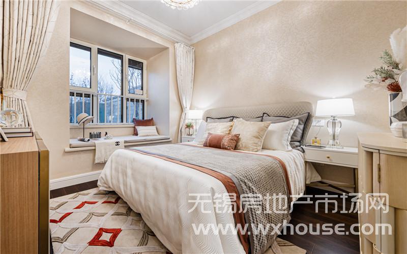 89㎡户型样板间卧室