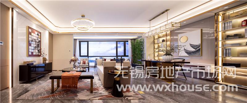 125㎡户型样板间客厅