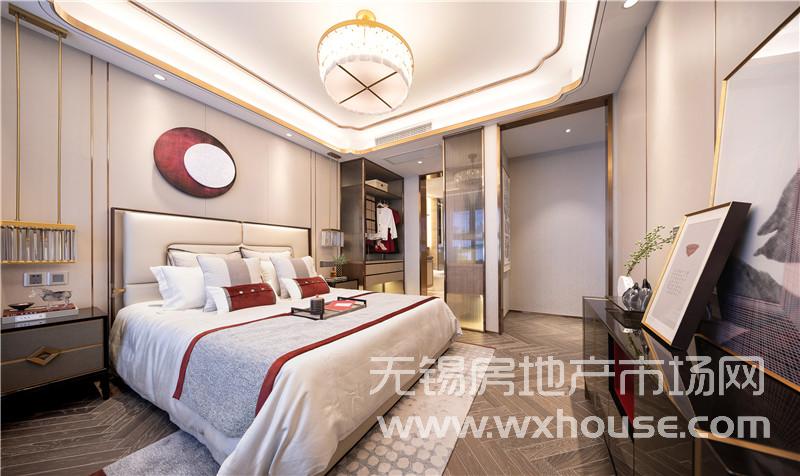 125㎡户型样板间卧室