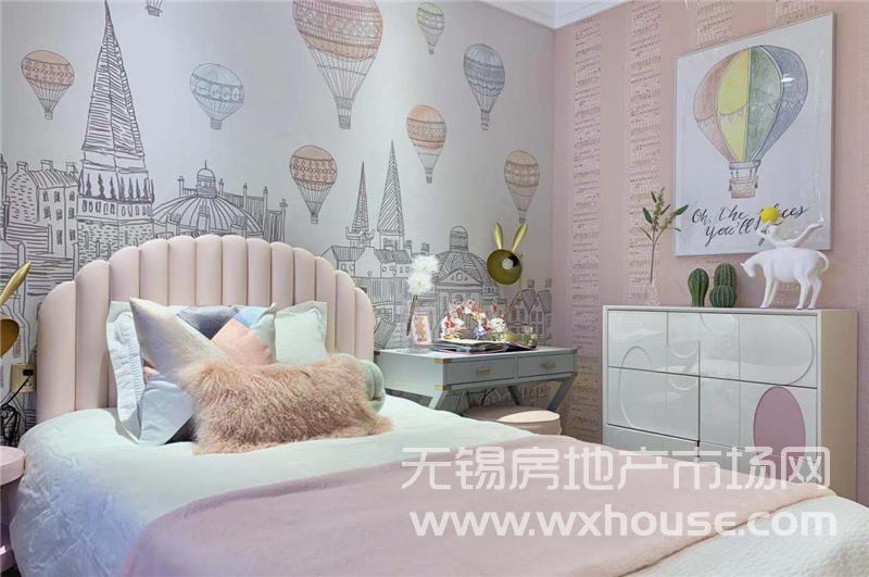 105㎡户型样板间卧室