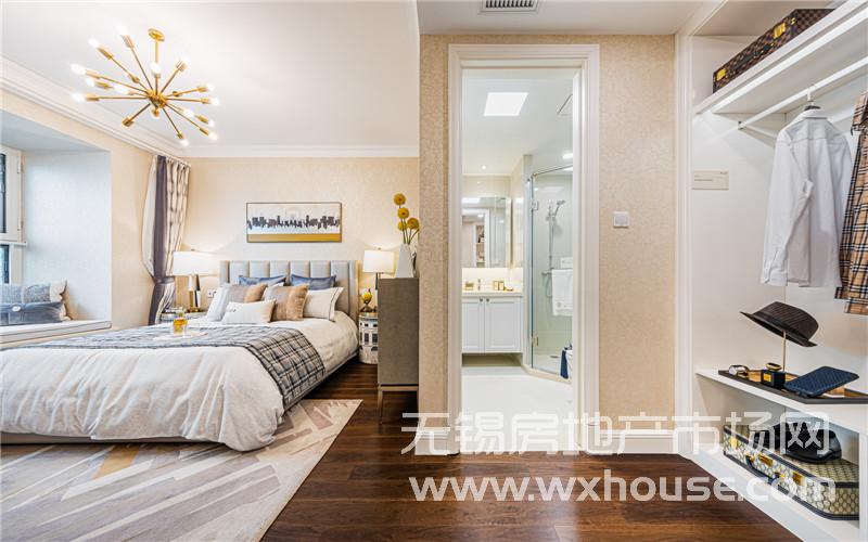 125㎡户型样板间卧室