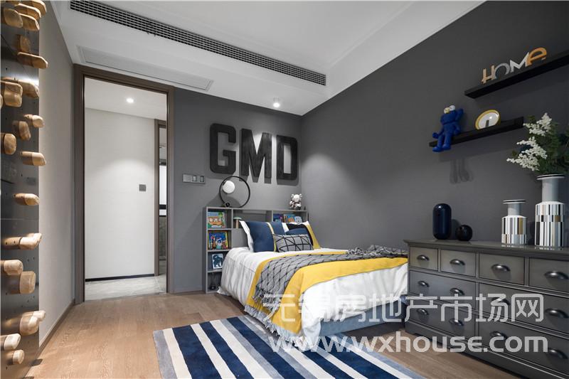 110㎡户型样板间卧室