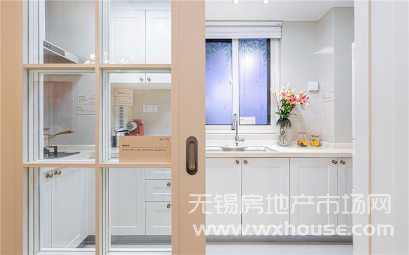 89㎡户型样板间厨房