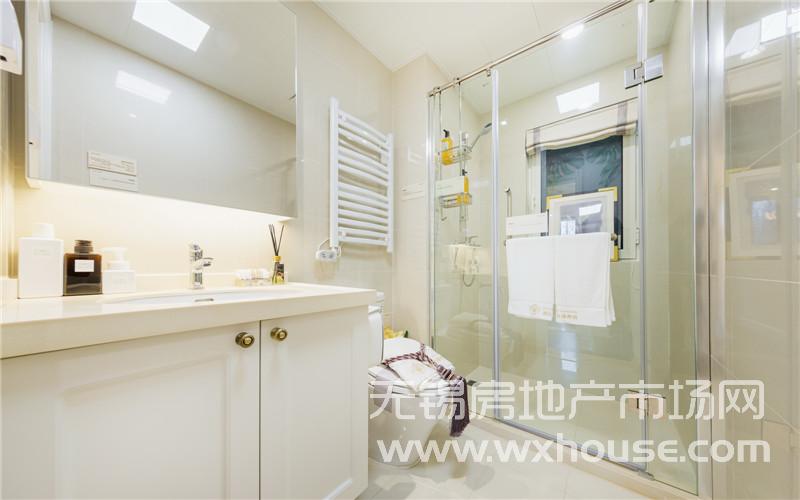 108㎡户型样板间卫生间