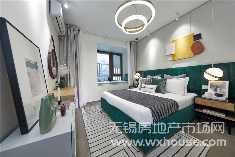100㎡户型样板间卧室