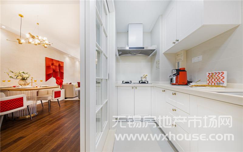 89㎡户型样板间厨房