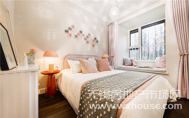 89㎡户型样板间卧室