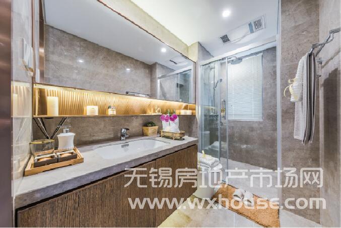 138㎡户型样板间卫生间