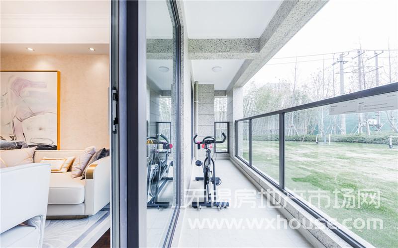 108㎡户型样板间阳台