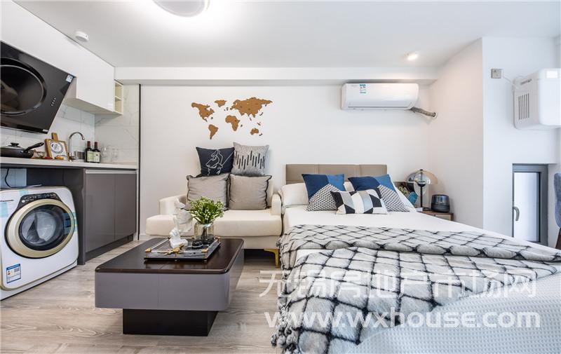 46㎡双钥匙样板间实景