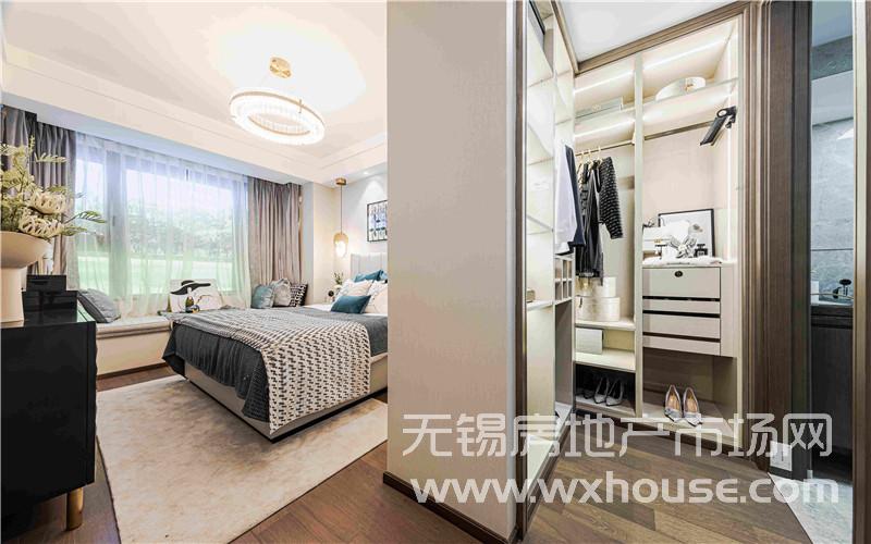 108㎡户型样板间卧室