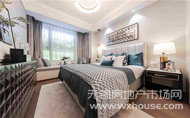 108㎡户型样板间卧室