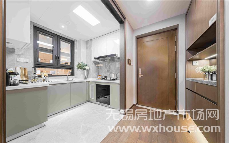 108㎡户型样板间厨房