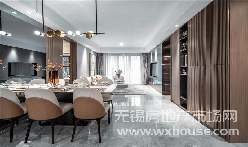 C户型样板间餐客厅