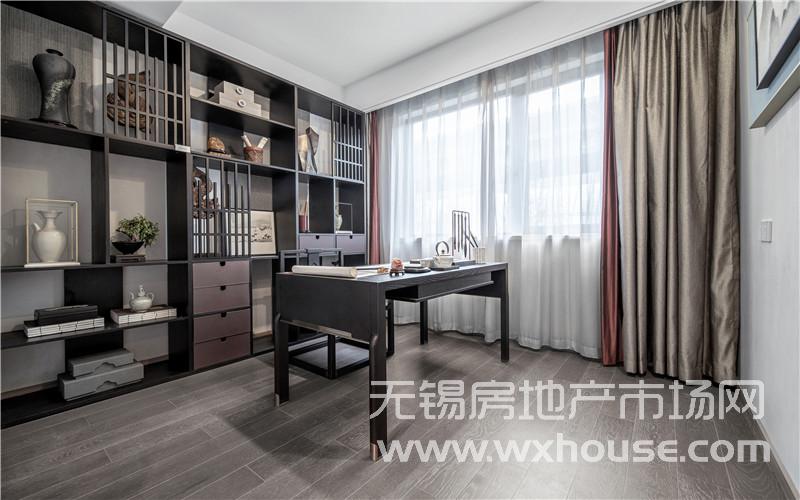 C户型样板间书房