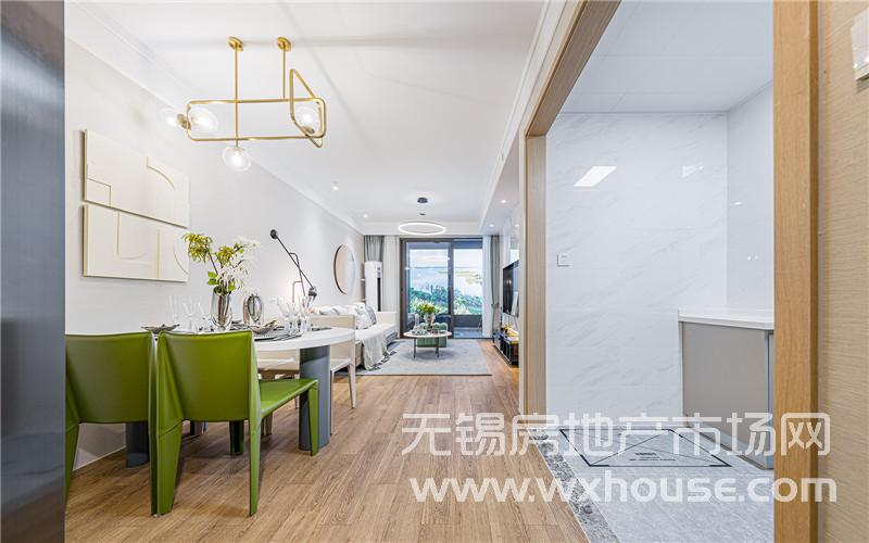 89㎡户型样板间餐厅