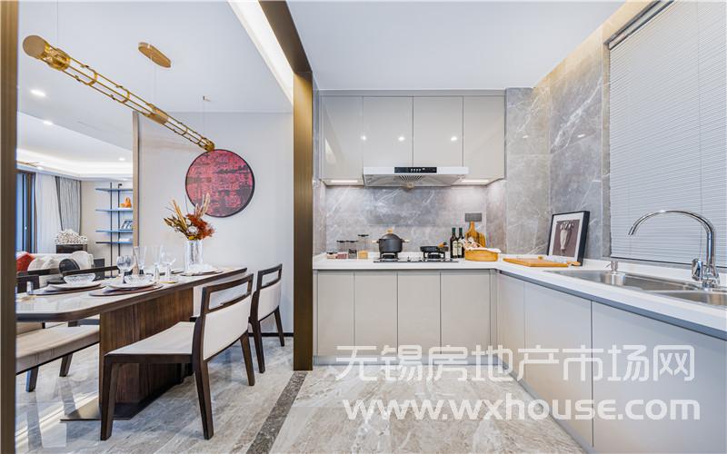 115㎡户型样板间厨房