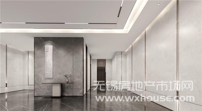 精装入户大堂效果图