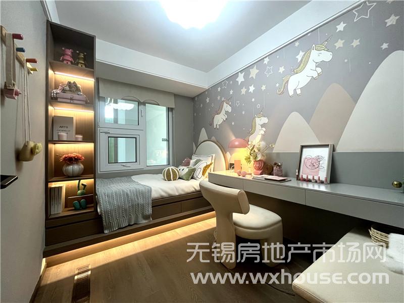 高层89㎡户型样板间南次卧